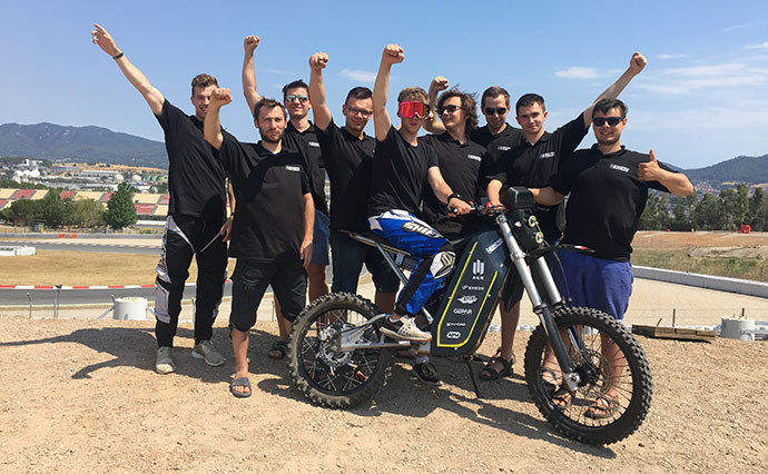 IronCAD wspiera zespół E-Moto AGH podczas Smart Moto Challenge 2017