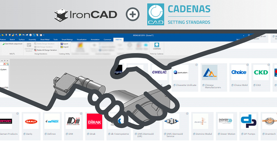 Miliony nowych modeli CAD 3D z portalu CADENAS już w IRONCAD