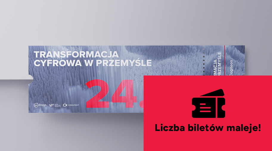 Pozostał tydzień do konferencji pt. „Transformacja cyfrowa w przemyśle”!